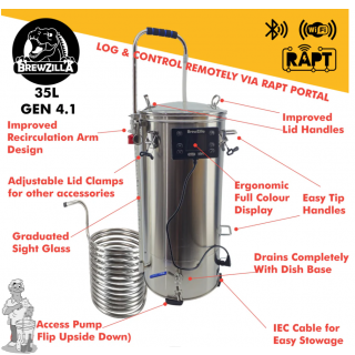 BrewZilla 35L Gen 4.1 RAPT WIFI