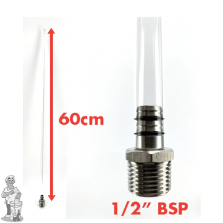 Kegland Polycarbonaat kijkglas - 2-delige set