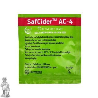 Fermentis Safcider AC -4 5 gram